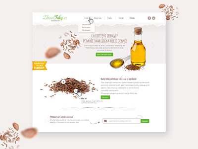ZdravéTuky eshop store web web design webdesign website website design