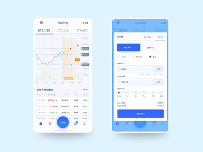 Sonata mobile app app design application coins crypto crypto currency cryptocurrency exchange mobile mobile app mobile app design mobile design mobile ui trading ui