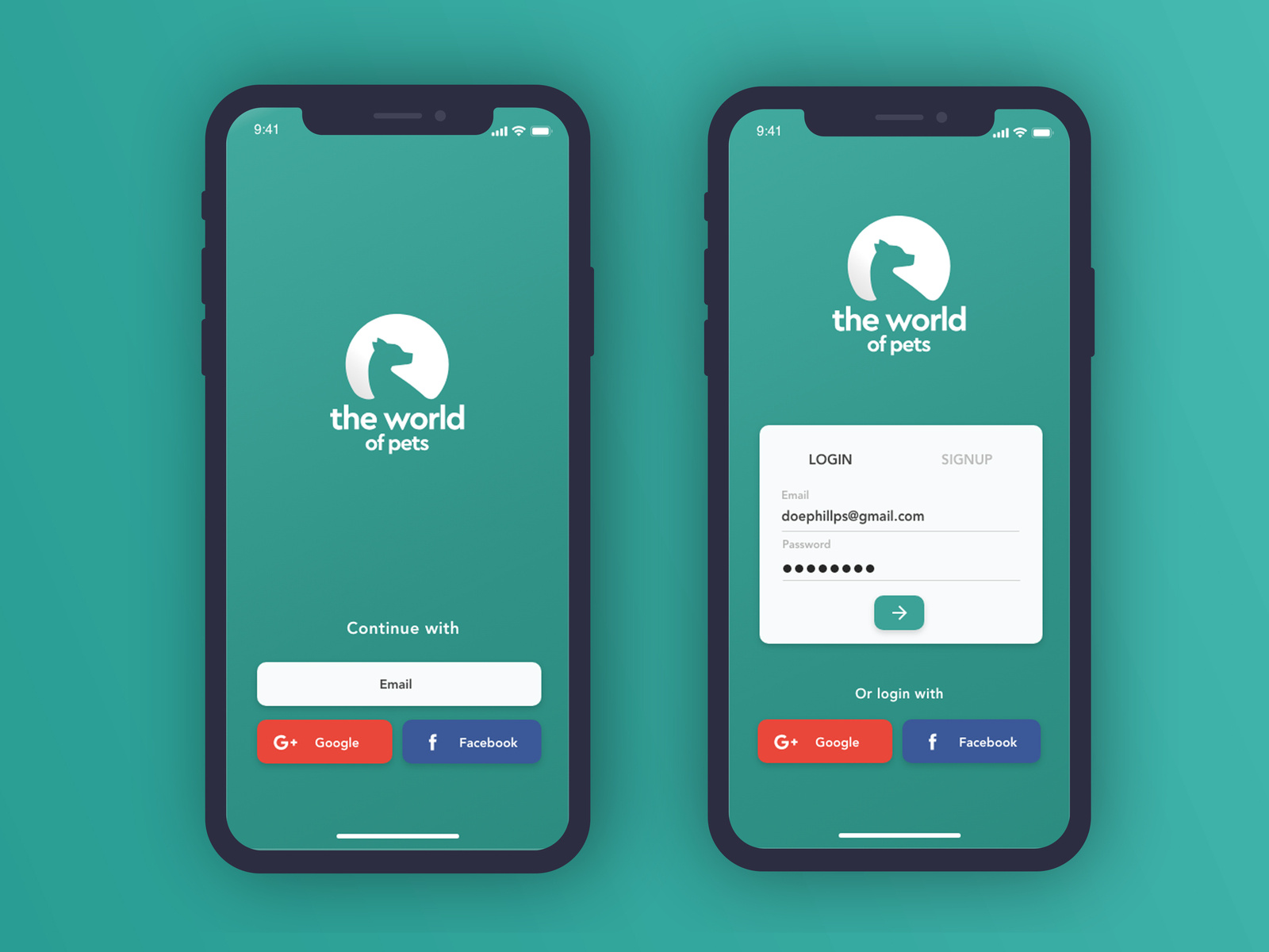 The World of Pets Ui by João Martins on Dribbble