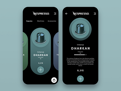 Nespresso Store Mobile App
