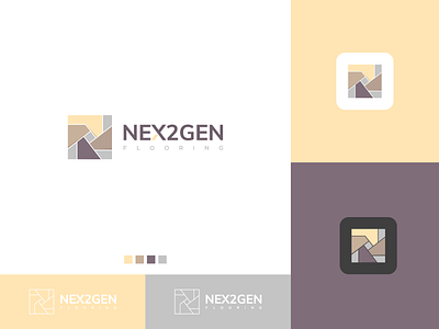 nex2gen bold brand branding design graphic design illustration logo logo design minimal modern