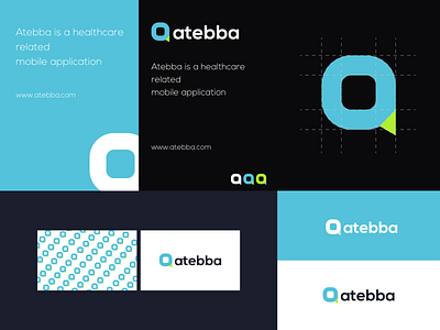 atebba final work process done atebba brand brandidentity branding graphic design graphicdesign healthcare logo logo app logo design logo mark medical logo minimal modern top logo