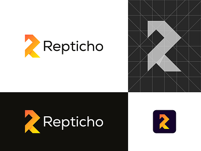 Repticho brand brand design branding graphic design logo design logo identity logobrand logocreation logoinspiration minimal modern modernlogo vector