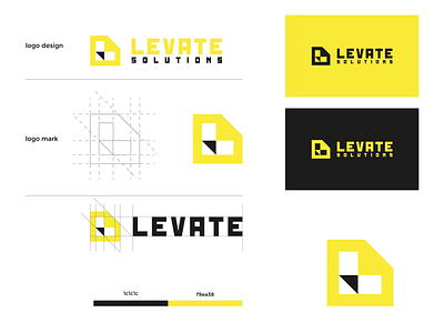 levatesolutions brand identity engineering project graphic design l letter levate levatesolutions logo mark logo marks projects simple logo