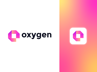 oxygen bold brand brand design brand identity branding graphic design identity logo logo design minimal modern oxygen typography vector
