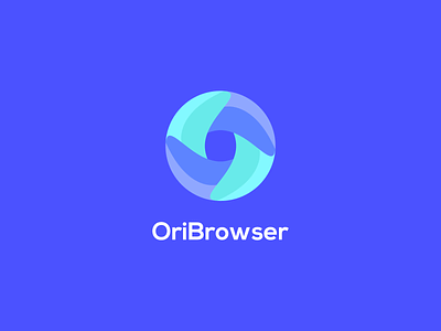 Oribrowser bold brand branding browser browser extension graphic design logo logo design minimal modern oribrowser oribrowser