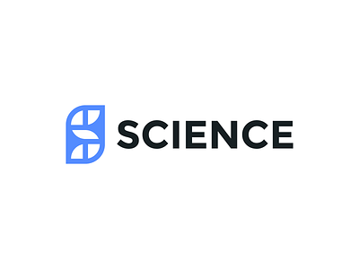 science abstract logo brand brand identity branding graphic design logo logo design minimal modern s logo science science fiction