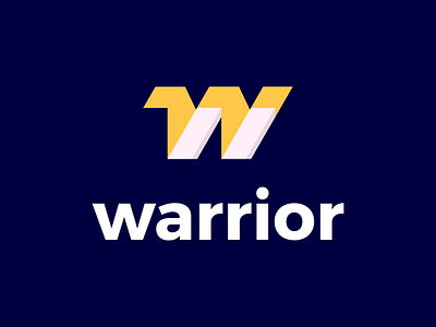 warrior brand brand identity branding graphic design logo logo design minimal modern typography warrior warrior logo warriors