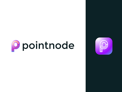 pointnode (Proposal) abcdefghijklmnopqrstuvwxyz brand branding graphic design iot development logo design minimal modern pointnode