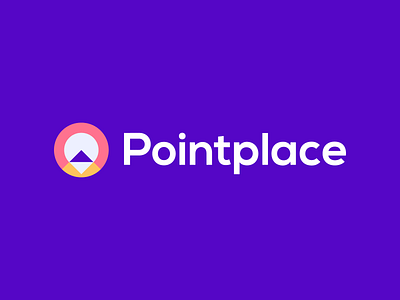 Pointplace logo design brand branding design graphic design illustration logo logo design minimal modern place point ui