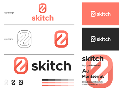 skitch logo branding brand branding design graphic design illustration logo logo design minimal modern sketch