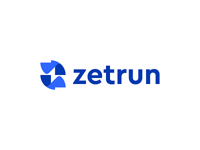 zetrun logo bold brand brand identity branding design graphic design icon identity illustration logo logo design logo mark minimal modern typography ui vector z mark zetrun