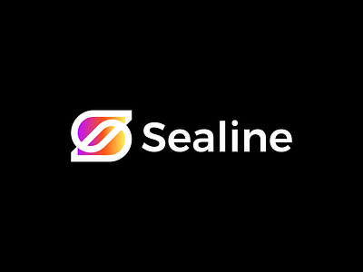 sealine logo s mark brand branding design graphic design illustration logo logo design logo s minimal modern s mark sealine