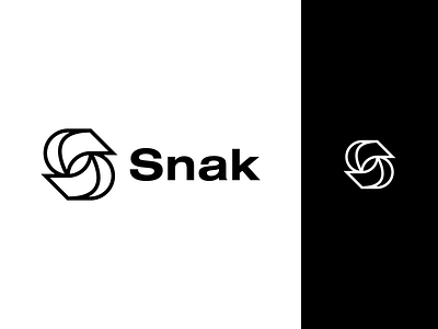 Snak Logo Design (proposal) ai brand branding design graphic design illustration language language app logo logo design minimal modern s mark snak logo ui
