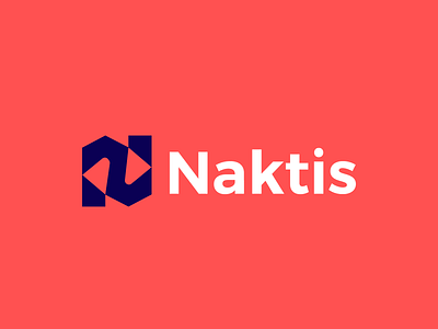 Naktis brand branding design graphic design illustration logo logo design minimal modern naktis