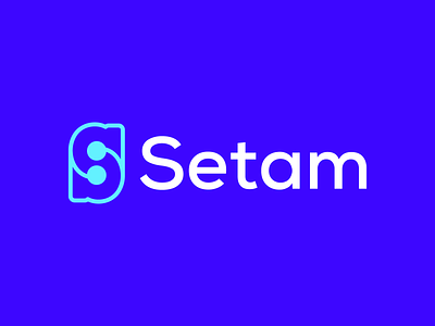 Setam logo for sell brand branding design graphic design illustration logo logo design minimal modern s logo s mark setam
