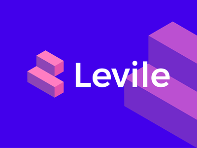 Levile logo brand branding design graphic design illustration l logo levile logo logo design minimal modern ui