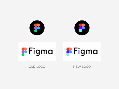 Figma logo redesign brand branding design figma graphic design illustration logo logo design minimal modern
