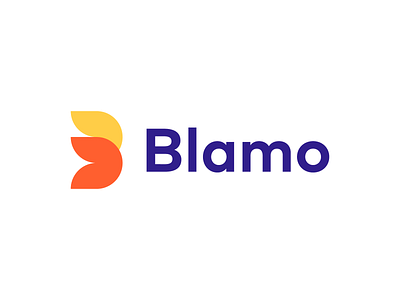 Blamo B b mark blamo brand branding design graphic design illustration logo logo design minimal modern