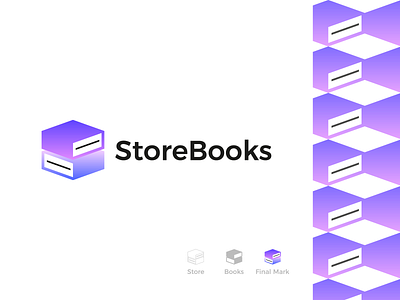 StoreBooks Logo b logo bool brand branding design graphic design illustration logo logo design minimal modern s logo store ui