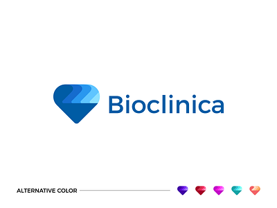 Bioclinica logo Proposal b bioclinica blood brand branding design doctor donate graphic design hospital illustration logo logo design minimal modern ui