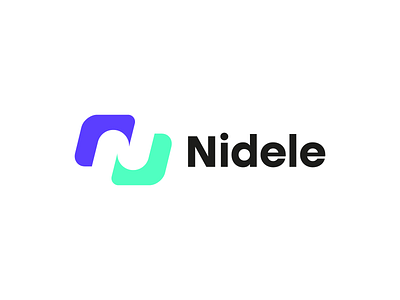 Nidele N mark brand branding design graphic design illustration logo logo design minimal modern n mark nidele ui