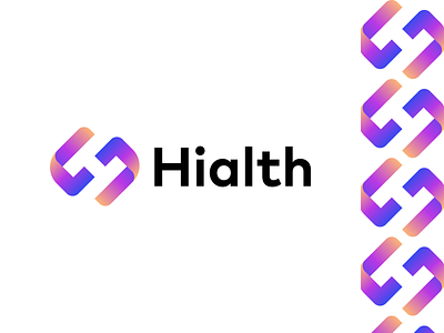 Hialth brand branding design graphic design h mark hialth illustration logo logo design minimal modern ui