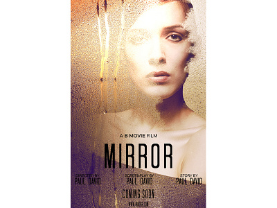 MIRROR db advertising design marketing photomanipulation photoshop typography