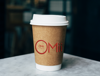 Omii Coffee Shop brand identity branding graphic design graphic design illustartor illustration logo logodesign logodesigner product typography