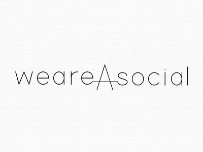 weareAsocial brand identity branding branding agency design graphic graphic design graphicdesign illustrator logo logodesign logotype prototyping typography vector