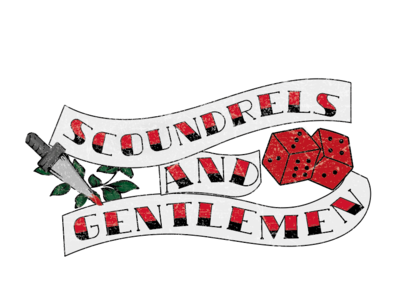 Scondrels and Gentlemen Logo branding design illustation logo logodesign mens fashion retro