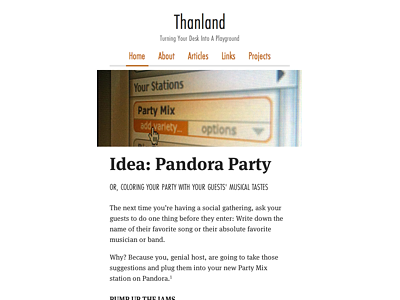 Thanland refresh mobile blog ff meta serif futura condensed mobile responsive web design