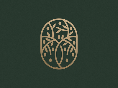 Olive Tree Concept brand brand identity branding design icon logo logo design logodesign minimal olive print restaurant symbol tree