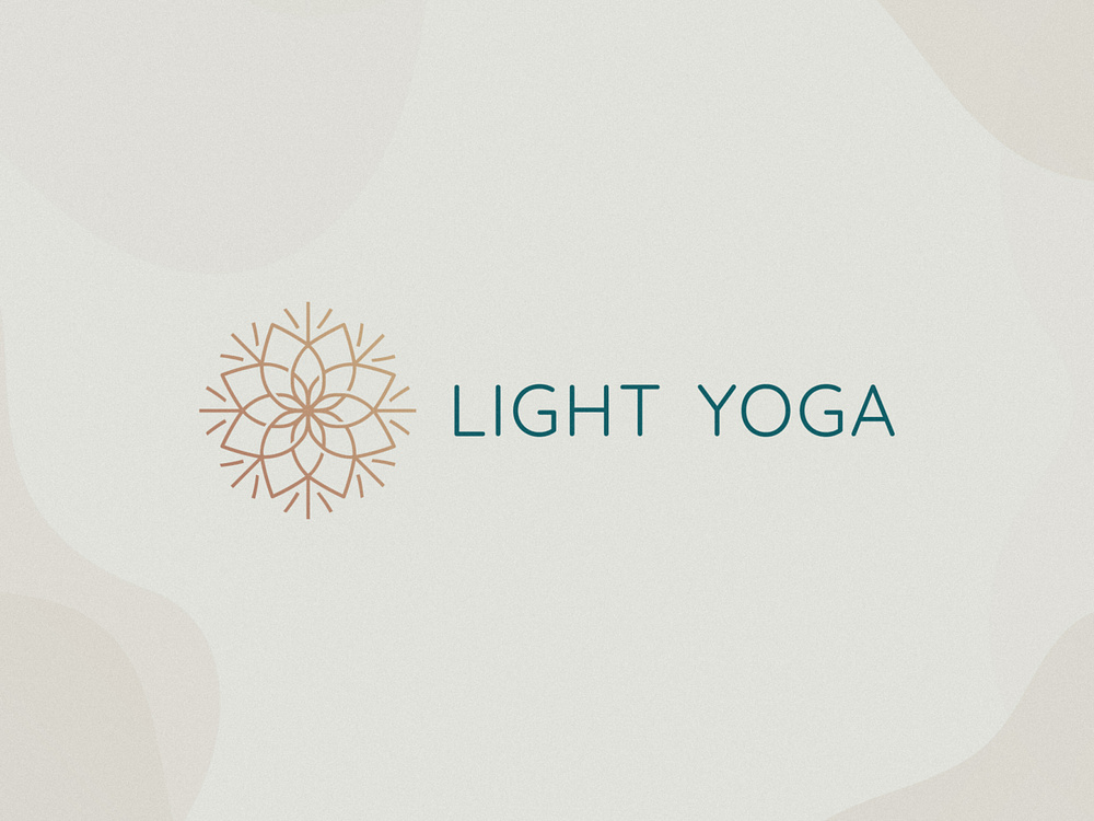 Light Yoga Logo Design by Elif Kameşoğlu on Dribbble