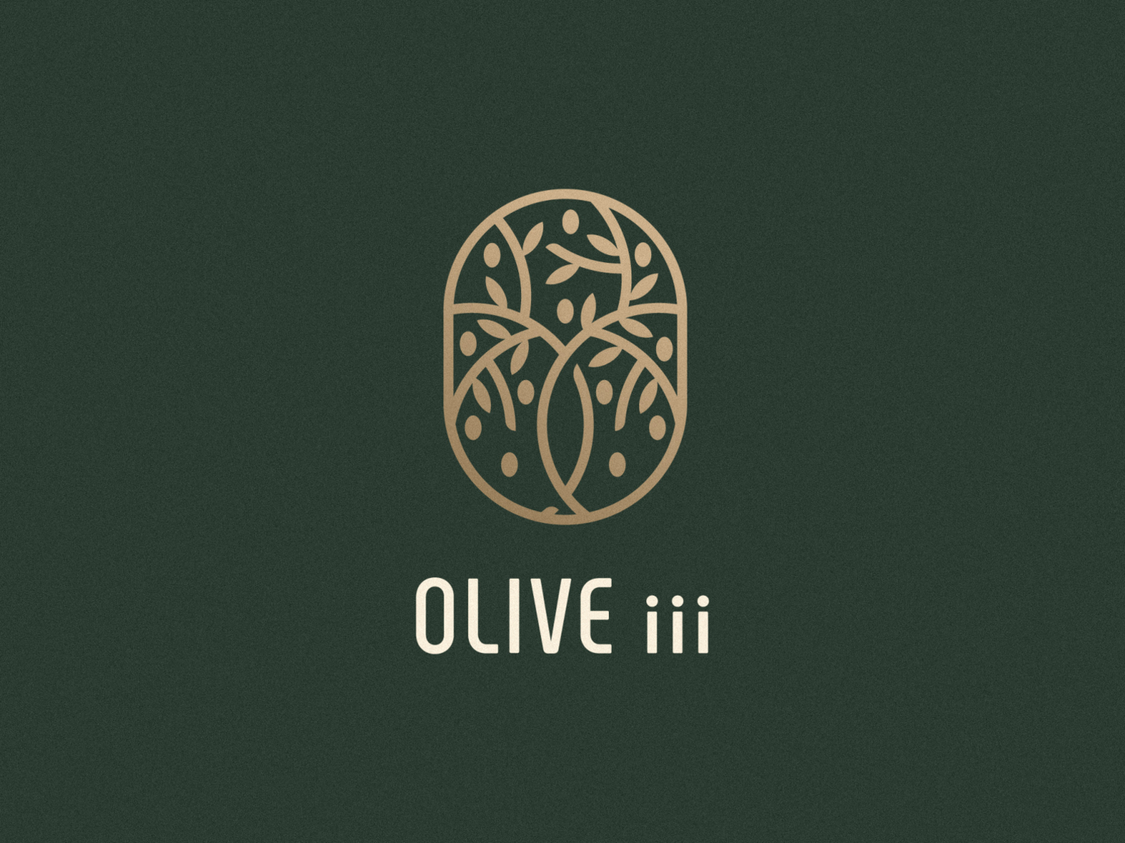 Olive iii Logo Design by Elif KameÅŸoÄŸlu on Dribbble