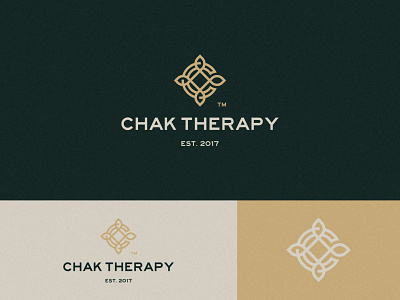 Chak Therapy brand brand identity branding c letter chakra clean design flower icon logo logo design logodesign meditation minimal symbol therapy yoga studio