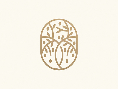 Olive Tree Logo Mark