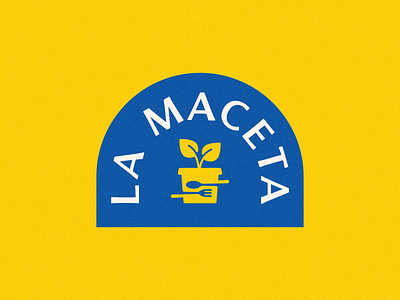 La Maceta Logo Design brand brand identity branding design food fork icon leaf logo logodesign maxican minimal pot spoon symbol tacos