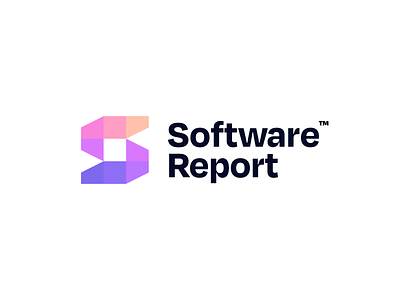 Software Report Logo Design brand brand identity branding design icon logo logo design logodesign minimal mosaic pixels report s letter simple software symbol