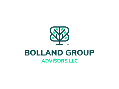 Bolland Group Logo Design advice advisor b b letter b logo brand branding consulting design icon logo logodesign minimal tree
