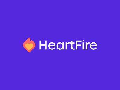 HeartFire Logo Design