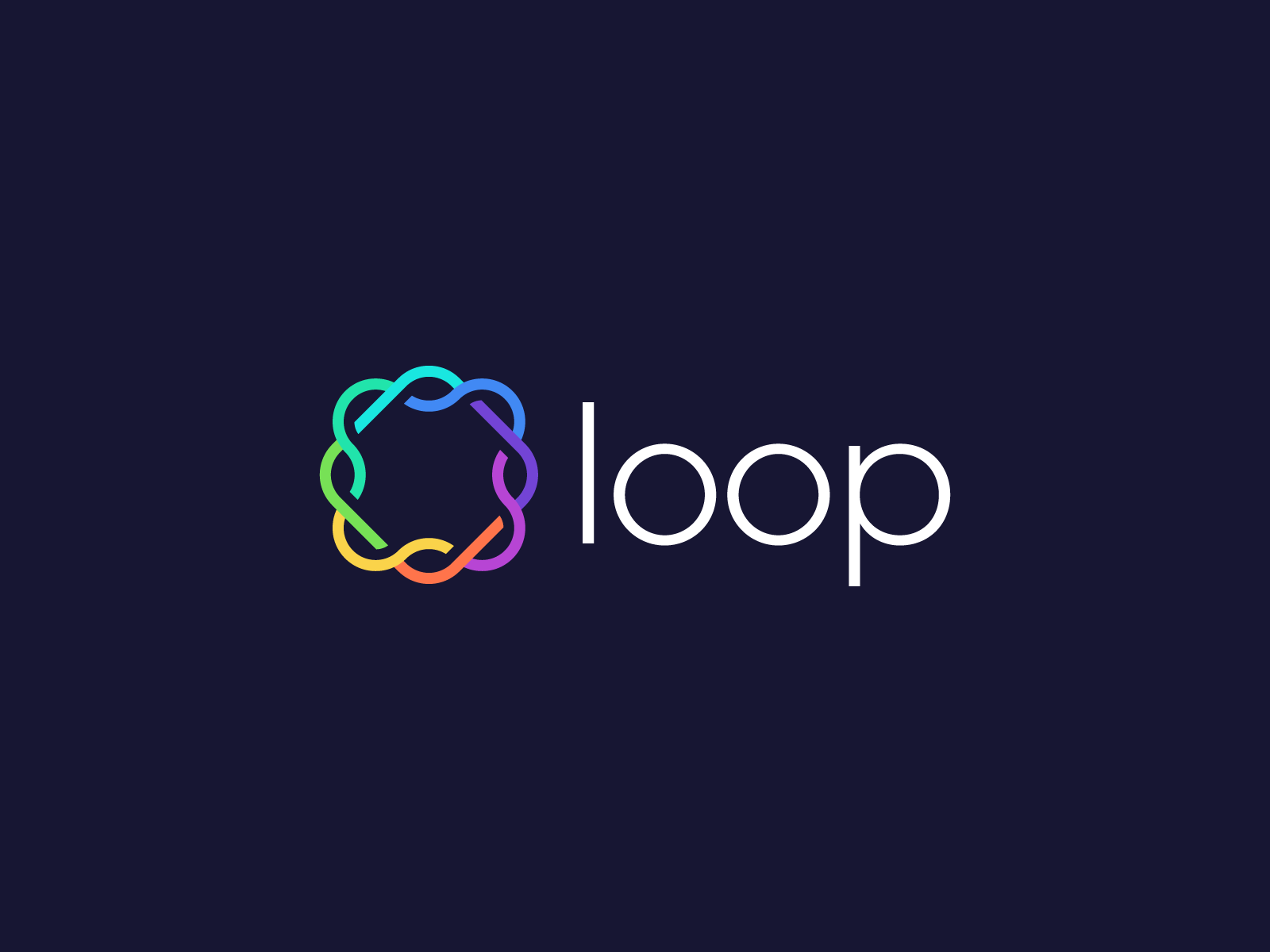 Loop Logo | Logo design, Graphic design business, ? logo