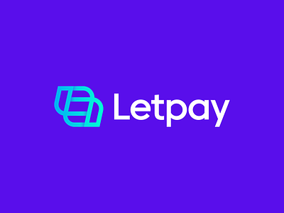 Letpay Logo Design banking brand branding design finance financial fintech icon l letter l logo logo logodesign minimal money pair pay payment purple rappid