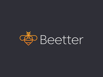 Beetter Logo Design bank bee better bitcoin brand branding coin design finance fintech icon logo logodesign minimal pay tech