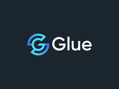 Glue Logo Design brand branding collaborate connect design g g letter g logo icon logo logodesign manage minimal partner saas software team tech technology