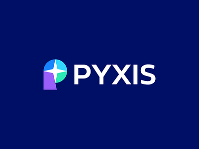 Pyxis Logo Design banking brand branding coin design finance fintech icon logo logodesign minimal money p p letter pay payment shine smart logo star wallet