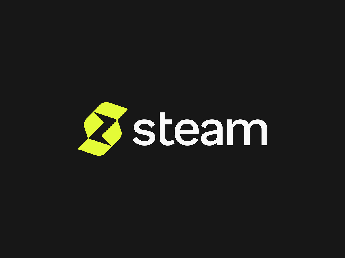 Steam Logo Design by Elif Kameşoğlu on Dribbble