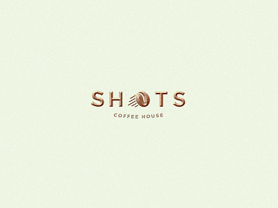 Shots Coffee House brand brand identity branding coffee coffeelogo design icon logo logo design logodesign minimal symbol typography vector