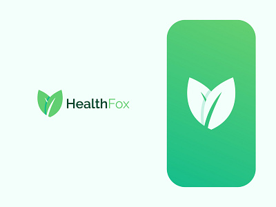 Health Fox brand brand identity branding design drink fox green health health tea icon leaf logo logo design logodesign minimal symbol vector