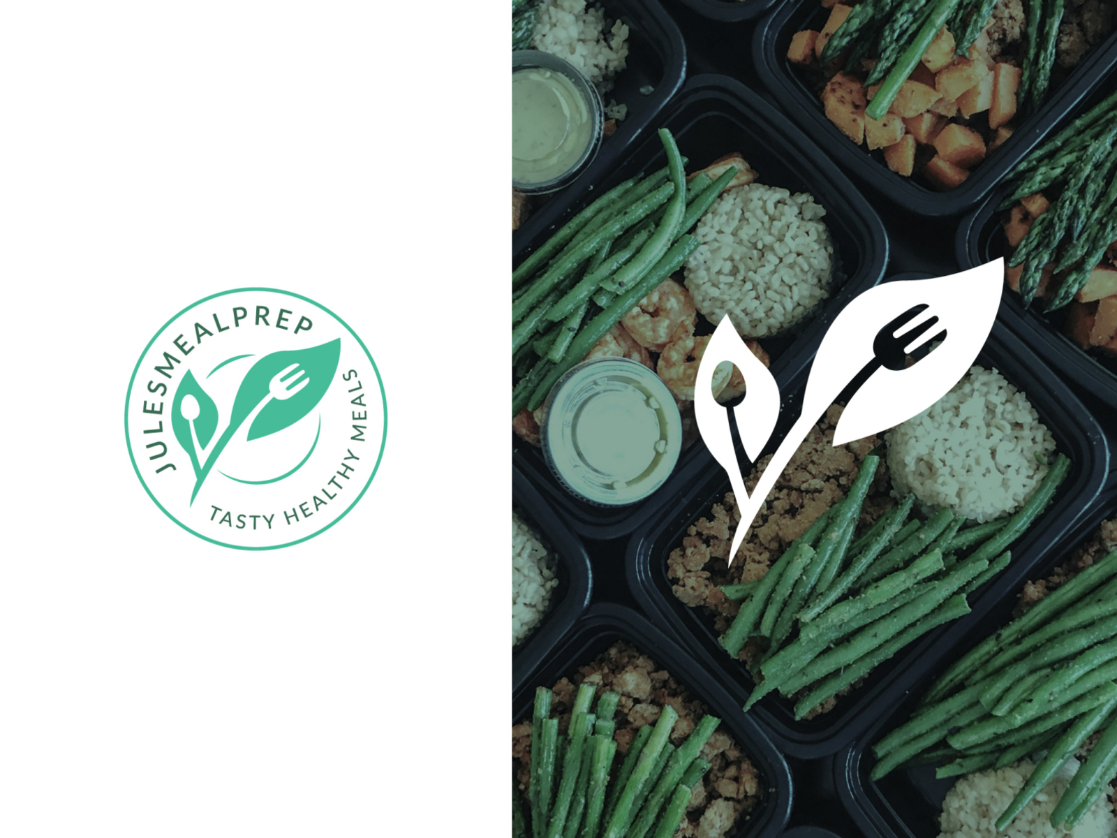 Healthy Meal Prep Logo Design by elif kameşoğlu on Dribbble